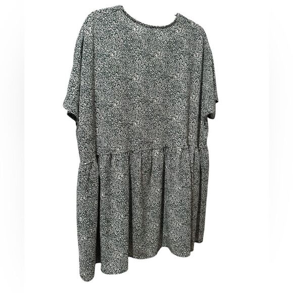 Princess Polly Babydoll dress Dark Green Mini Floral Dress with Pockets size 6 - Picture 3 of 9